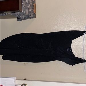 A mini dress